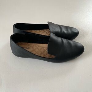 Birdies Black Leather Slip On Shoes Women’s Size 8